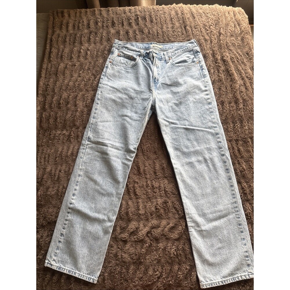 Levi's Low Pro Straight Jeans Size 31 Light Wash